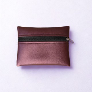 Porte Monnaie Plat Violet