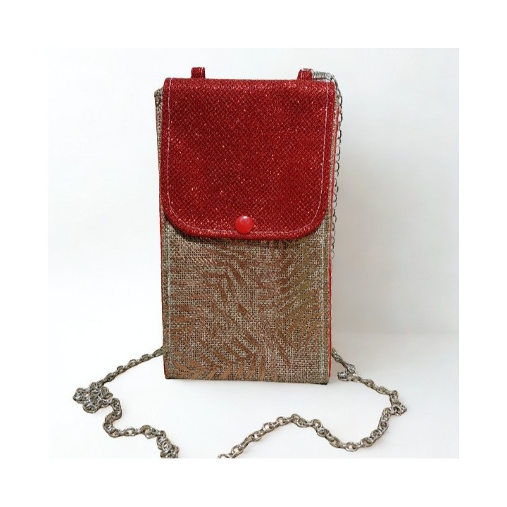 Pochette Téléphone Rouge
