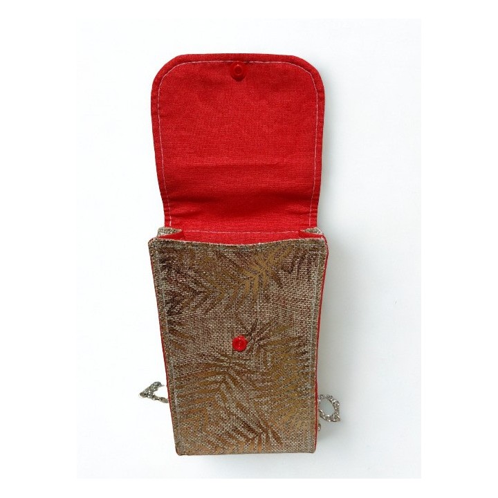 Pochette Téléphone Rouge