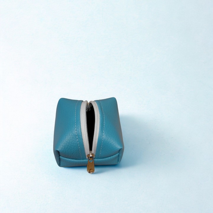 Porte Monnaie Cube Bleu