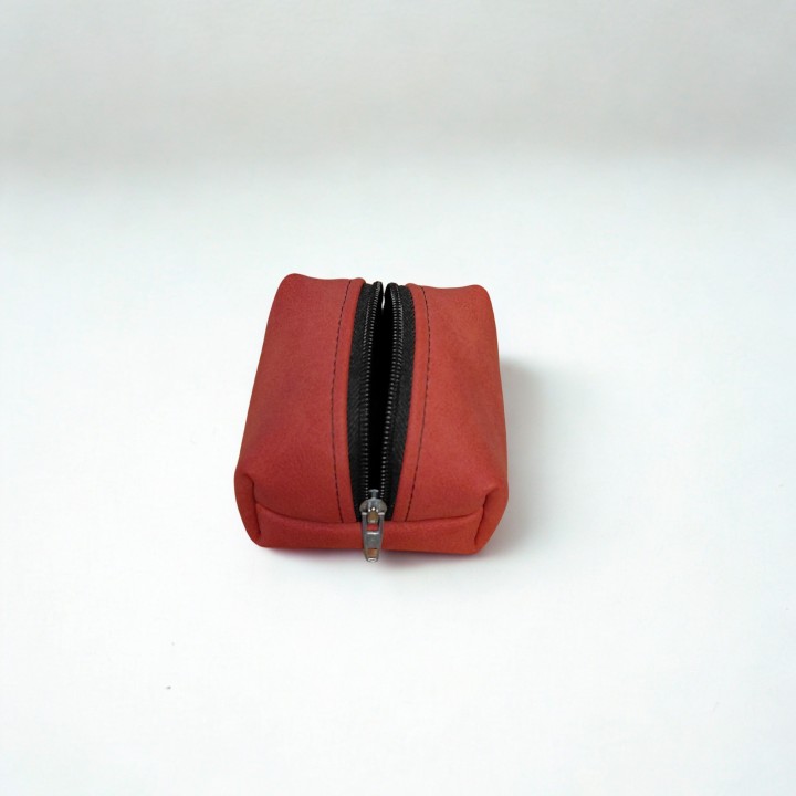 Porte Monnaie Cube Rouge