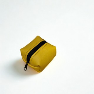 Porte Monnaie Cube Jaune