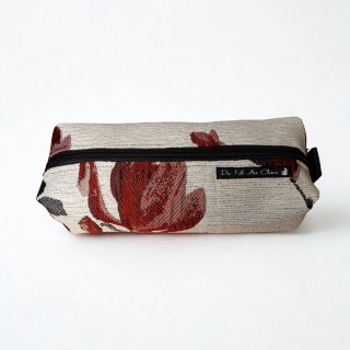 La Trousse Fleurs Rouge
